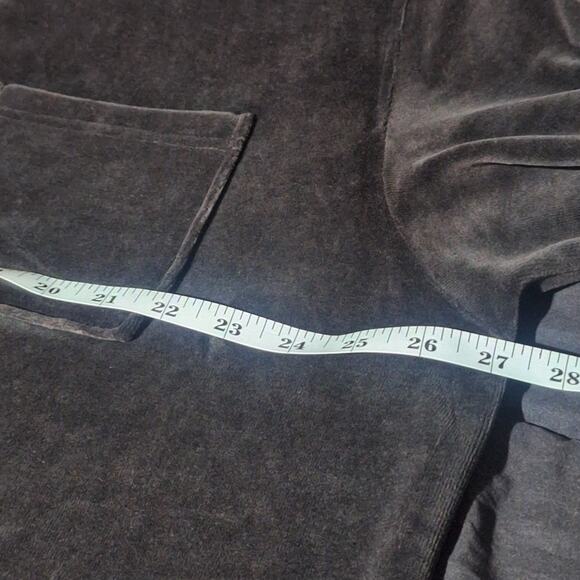 OAS Nearly Black Girona Velour Shirt Men's XXL Relaxed Comfort Retro Normcore - Picture 8 of 11